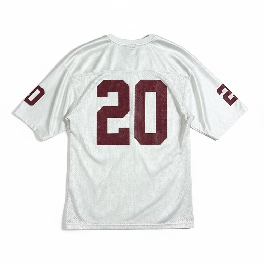 Nike Football Jersey Mens XXL White Excellent Oklahoma Sooners #20 Mesh V-Neck - Picture 2 of 11